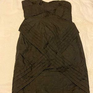 Jean Paul Gaultier for Target black strapless pencil layered cocktail dress